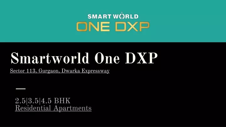 smartworld one dxp