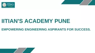 - IITian's Academy Pune