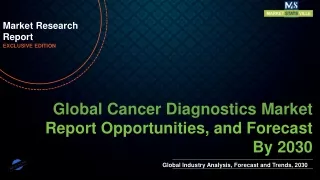 Cancer Diagnostics Market Worth US$ 305.3 billion by 2030
