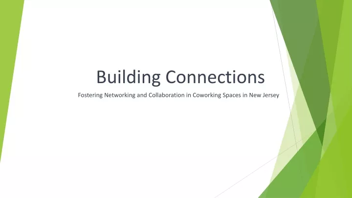 building connections