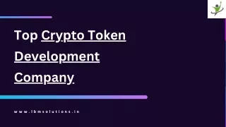Best Company to Develop Crypto Tokens