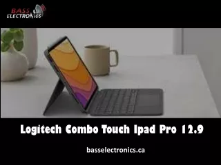 Logitech Combo Touch Ipad Pro 12.9