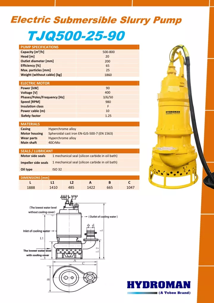 electric submersible slurry