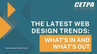 the latest web design trends