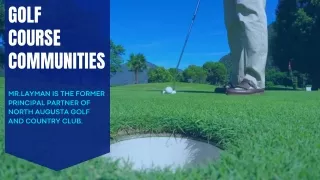 Fred Layman-Golf Course Communities
