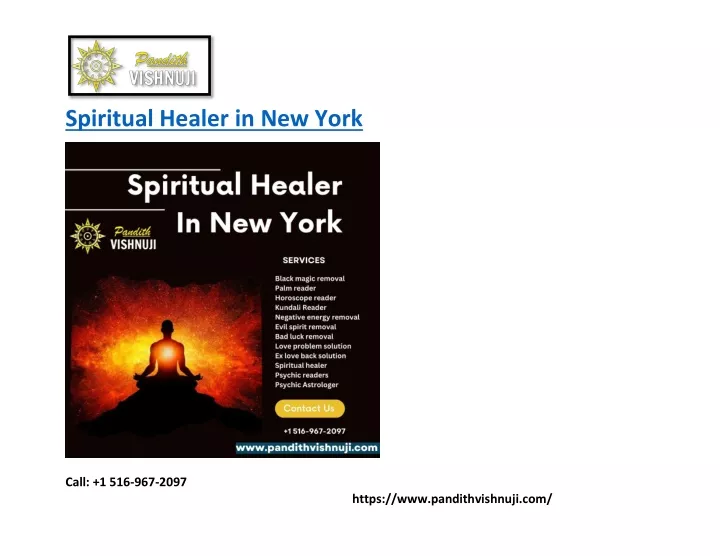 spiritual healer in new york