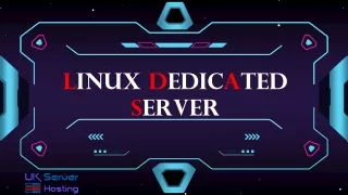 Built for Performance, Tailored for Business: Our Linux Dedicated Server