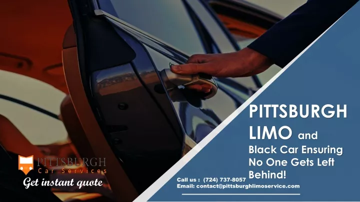 pittsburgh limo and black car ensuring