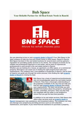 Bnb Space Word