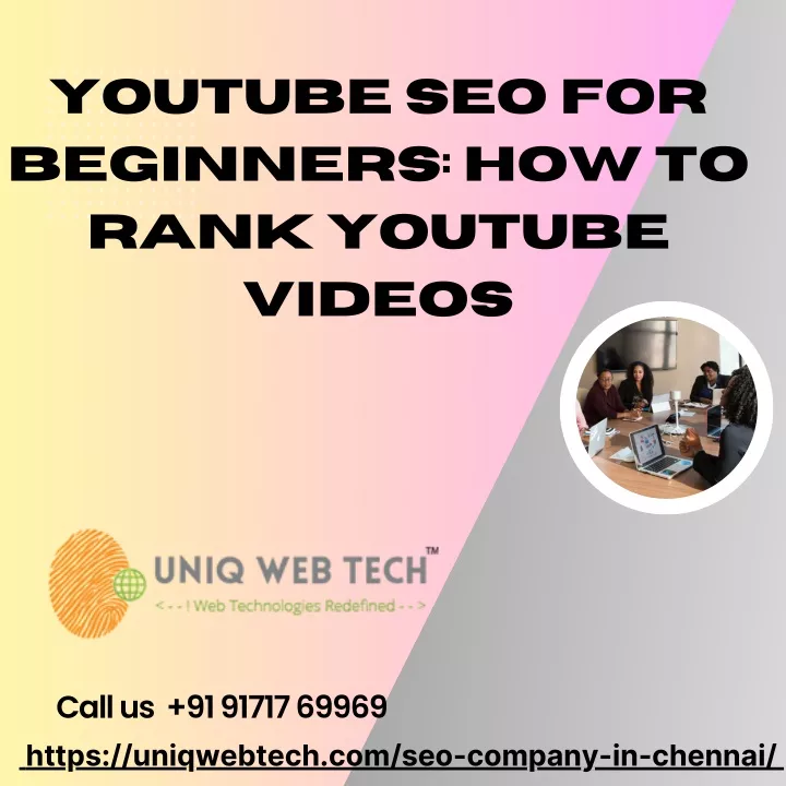 youtube seo for beginners how to rank youtube