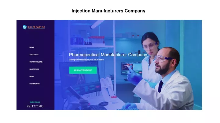 injection manufacturers company