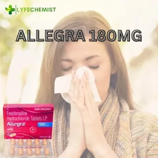 Best Medicine for Allergy, Use Allegra 180mg