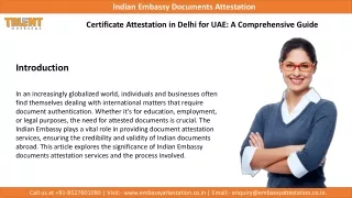 Indian Embassy Documents Attestation: Simplifying International Authentication