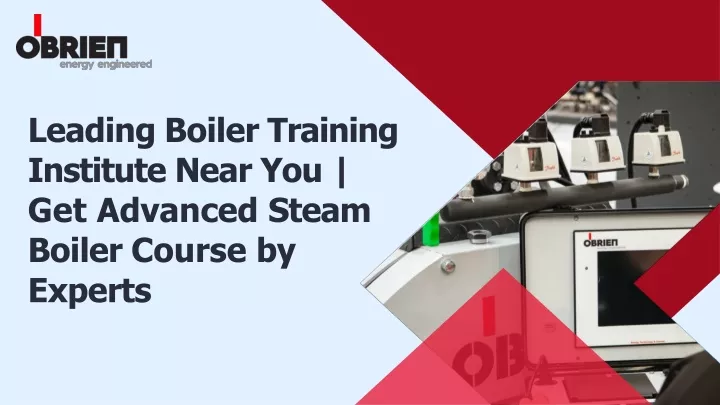 leading boiler training institute near