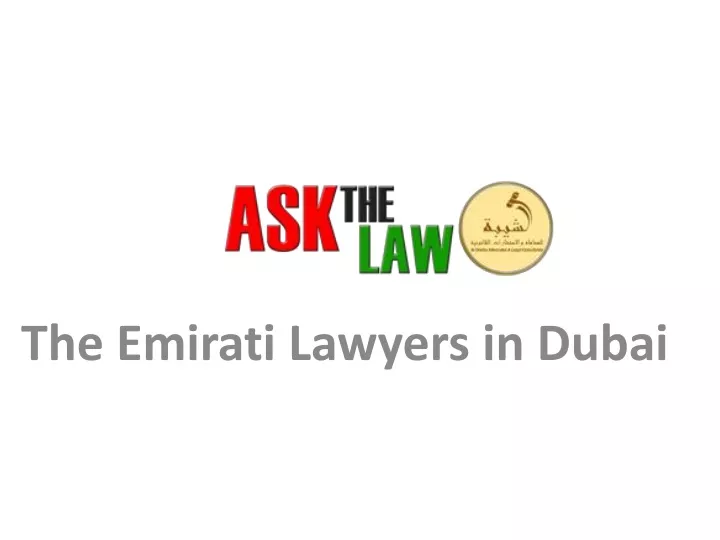 the emirati lawyers in dubai