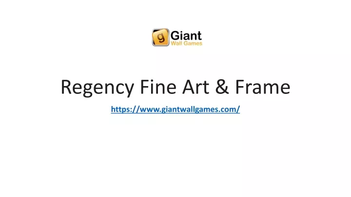 regency fine art frame