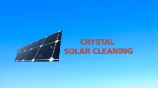 Solar Panel Cleaning Services in California-Cry