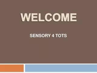 welcome