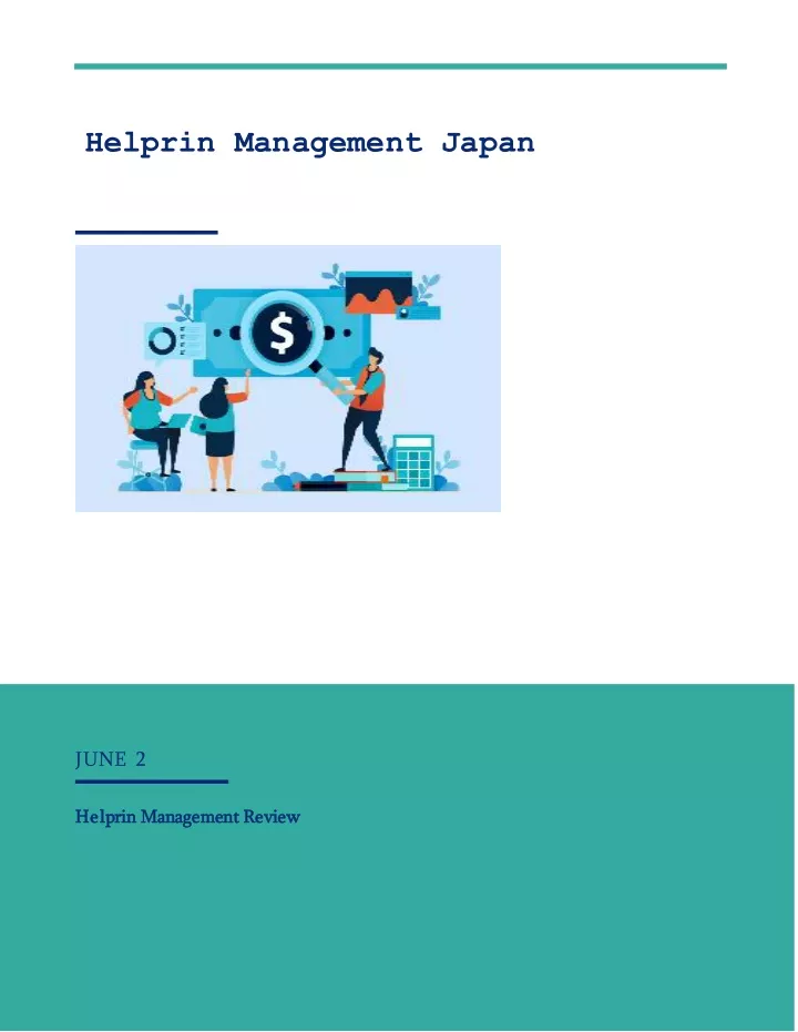 helprin management japan