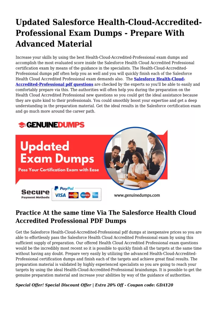 updated salesforce health cloud accredited