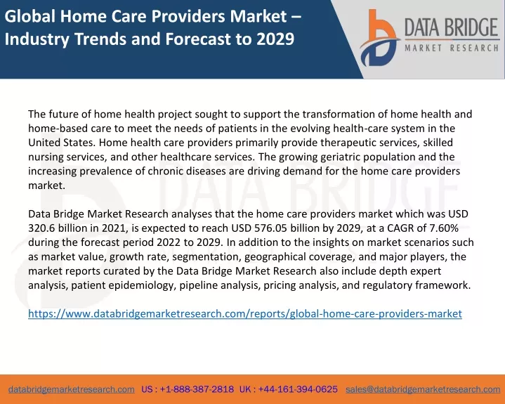 global home care providers market industry trends