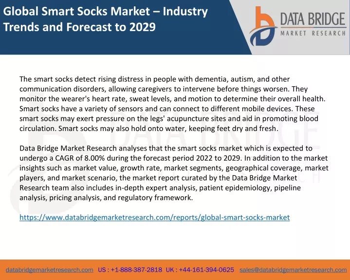 global smart socks market industry trends