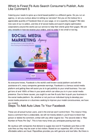 Which Is Finest Fb Auto Search Consumer's Publish, Auto Like Comment S
