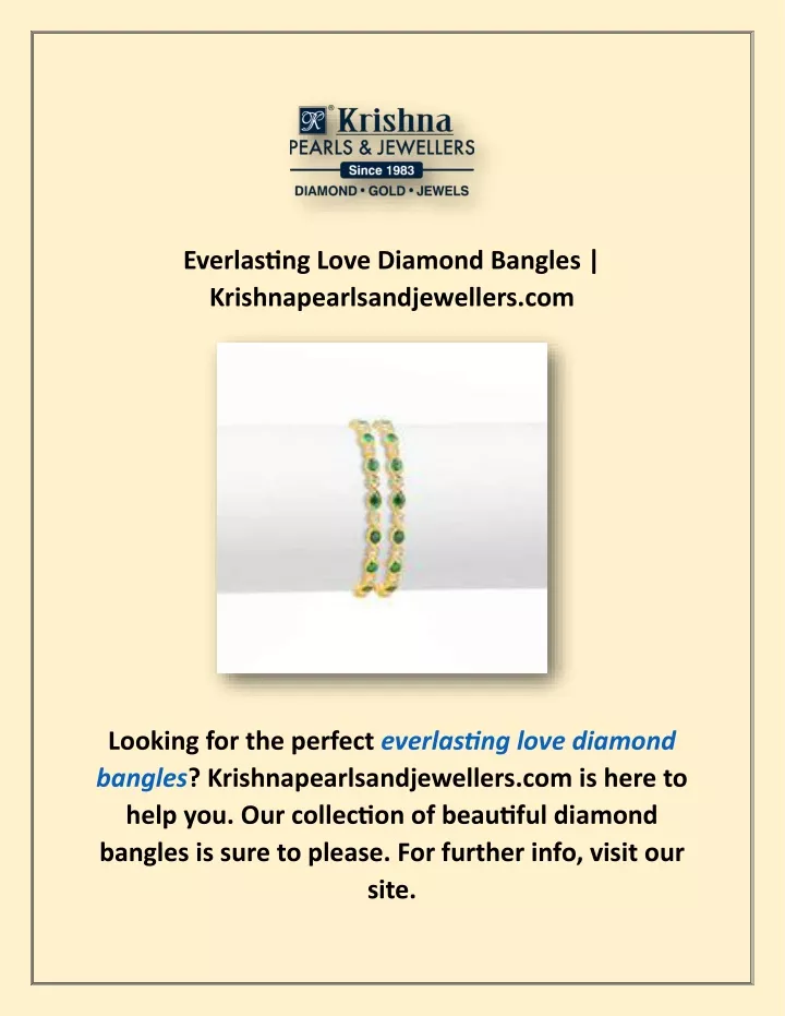 everlasting love diamond bangles