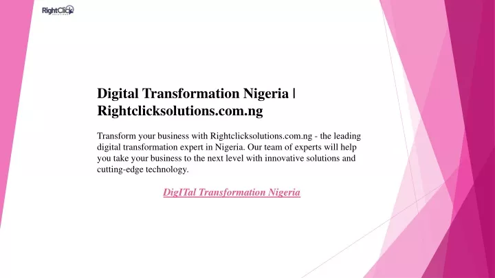 digital transformation nigeria