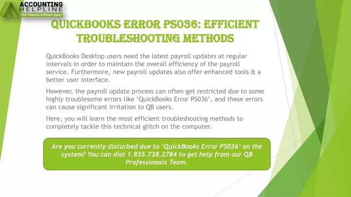 quickbooks error ps036 efficient troubleshooting methods