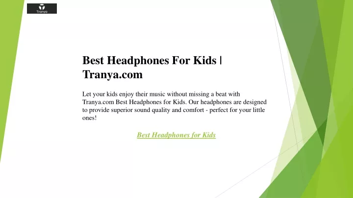 best headphones for kids tranya com let your kids