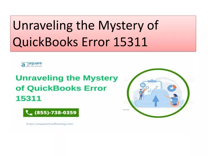 unraveling the mystery of quickbooks error 15311