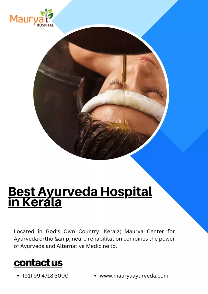 best ayurveda hospital in kerala