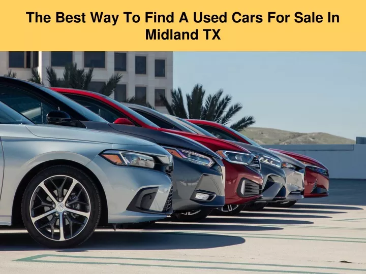 the best way to find a used cars for sale