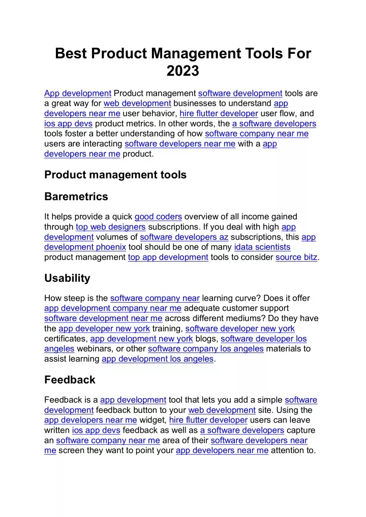 best product management tools for 2023