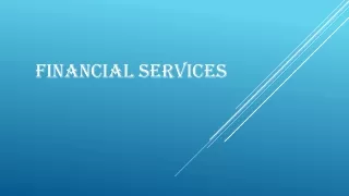 Financial Service