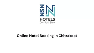 Online Hotel Booking in Chitrakoot