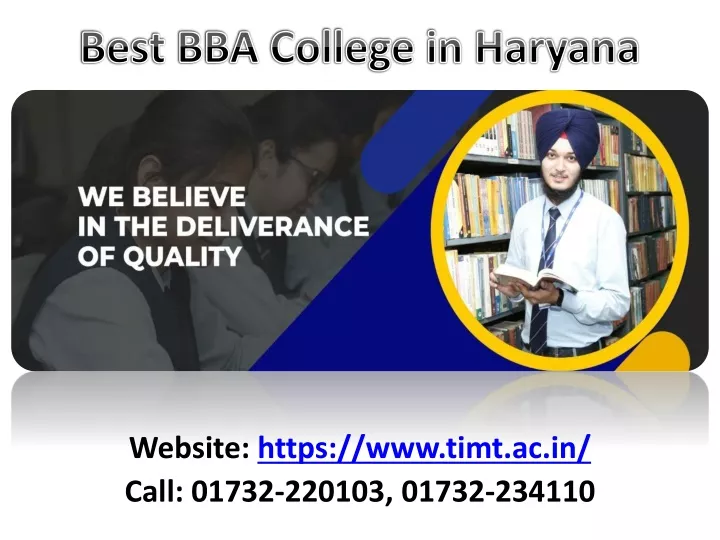 best bba college in haryana
