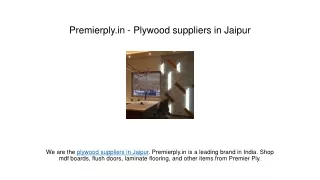plywood suppliers in jaipur