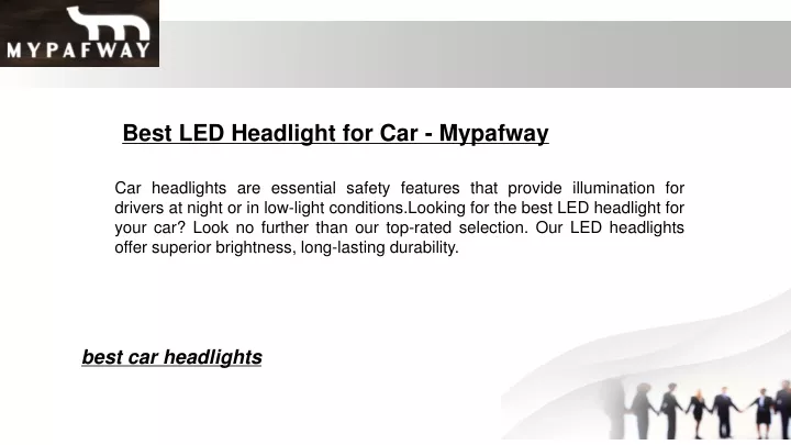 best led headlight for car mypafway