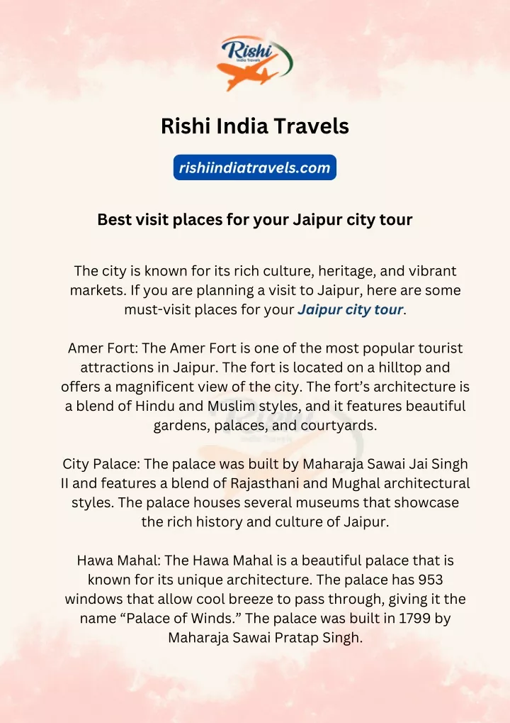 rishi india travels