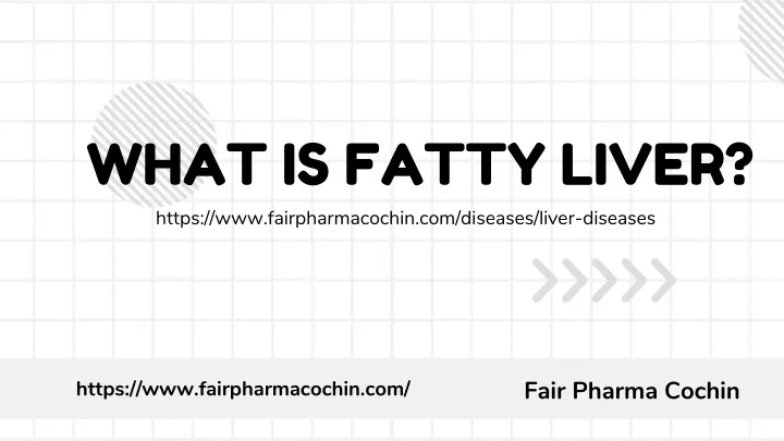 what is fatty liver