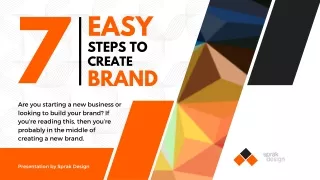 7 Easy Steps To Create Brand