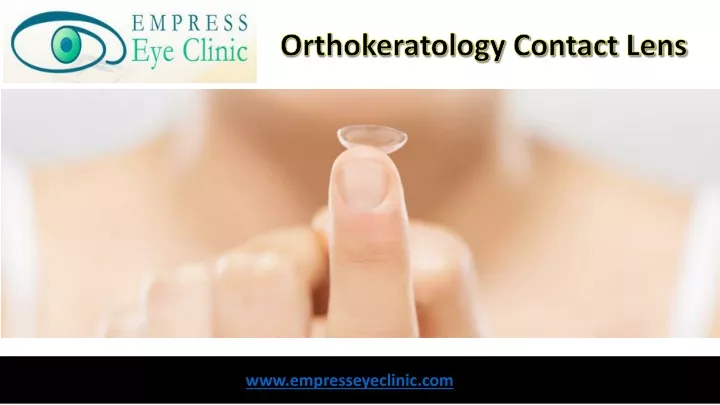 orthokeratology contact lens