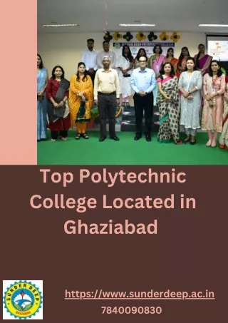 top polytechnic college located in ghaziabad