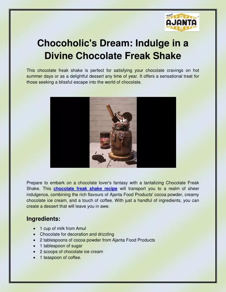 chocoholic s dream indulge in a divine chocolate