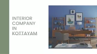 Interior Designers In Kottayam