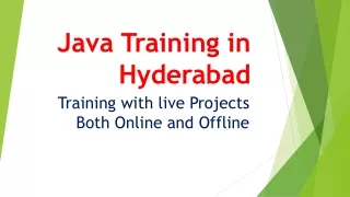 java training in hyderabad