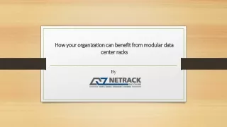 how your organization can benefit from modular data center racks