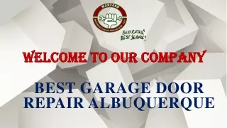 Best Garage Door Repair Albuquerque